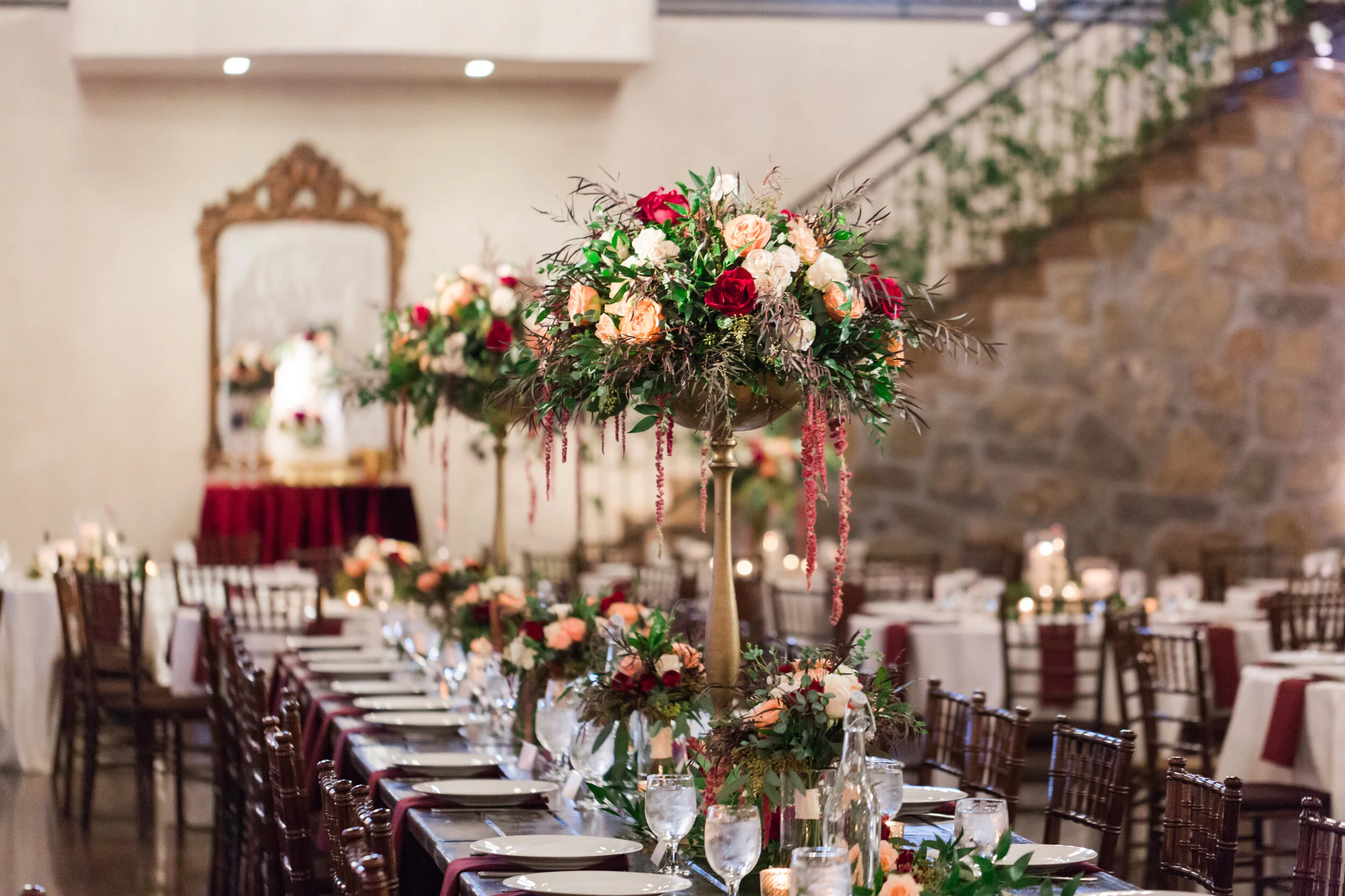 Celebration detail and décor